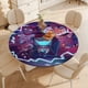 thumbnail image 4 of Hazbin Hotel-theme Fitted Round Tablecloths Elastic Edged Table Covers Waterproof Table Cloth for Kitchen Holiday Party Tables Decor 150cm, 4 of 6