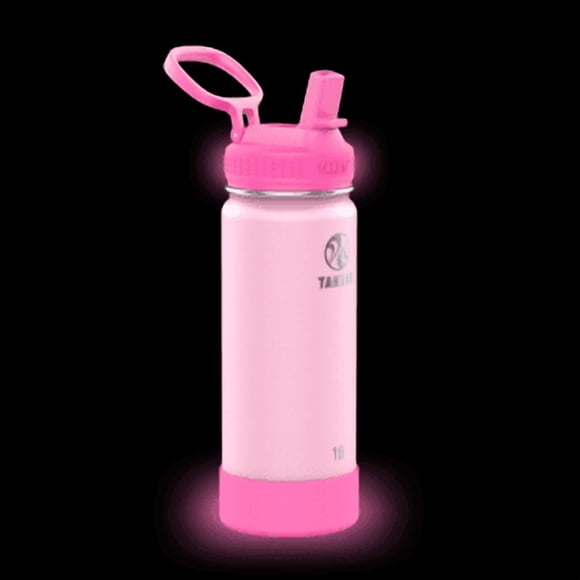 BOTELLA TAKEYA 530ML BOMBILLA GLOW PINK