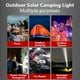 thumbnail image 4 of Smiling Shark Rechargeable Hanging Solar Camping Lamp - Perfect for Emergencies, Outdoor Adventures, and Car Repairs - Three Brightness Levels and Lightweight Design, 4 of 4