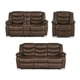 thumbnail image 1 of Juego Sofas Reclinables Domingo 3 Cuerpos + 2 Cuerpos +1 Cuerpo Poliester, 1 of 14