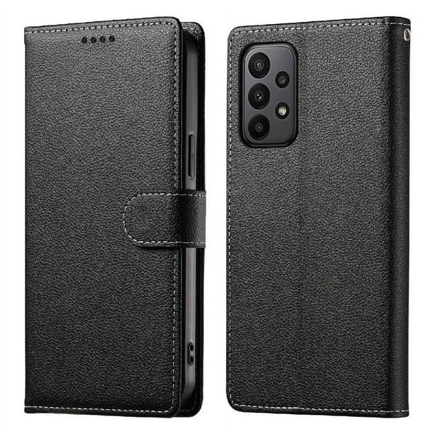 Funda para FOXDOCK Samsung Galaxy M13 4G– Cuero Premium, 3 ranuras para tarjetas, Protección contra impactos