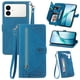 thumbnail image 1 of Funda FOXDOCK Cartera Piel Samsung Galaxy S26 Edge – Antirrobo RFID, Antigolpes – azul, 1 of 6