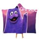 thumbnail image 1 of Manta Capa con Capucha Desmarcar Grimace Colorido 100x130cm, 1 of 6