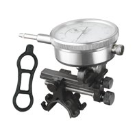 Magideal - Soporte Para Alineación De Ruedas De Bicicleta, Soporte Para Alineación De Neumáticos De Bicicleta, Soporte De Calibración Multifunción Fácil De Usar Negro Con Calibre