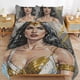 thumbnail image 1 of Wonder Woman Bedding Sets Ultra Soft Skin-Friendly Duvet Cover 3 Piece, Cute Comforter Cover Bed Set for Boys Girls Kids, 1 of 5