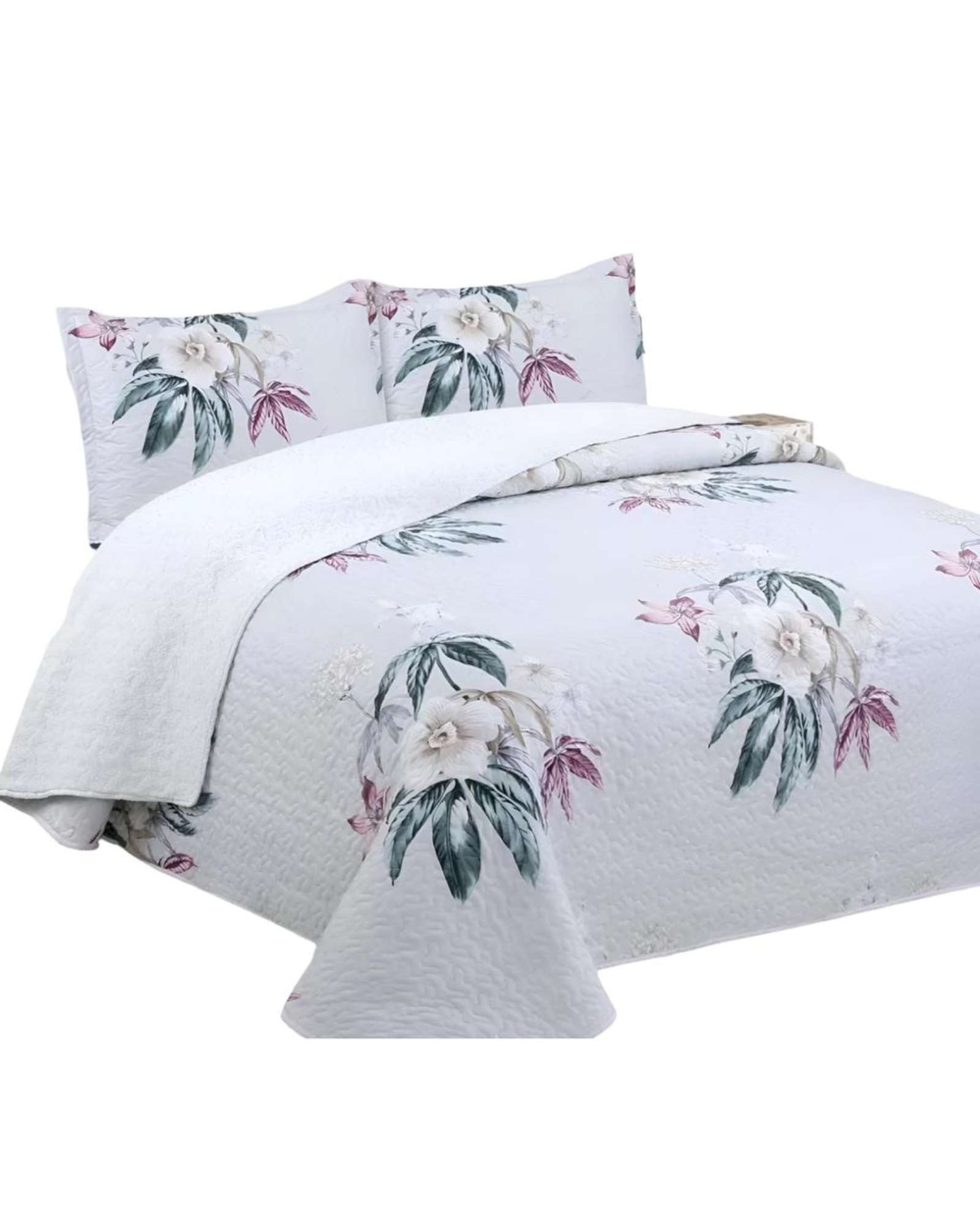 Genérico - Cubrecama Quilt Sherpa 2 Plazas 230X250 4