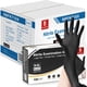 thumbnail image 1 of Guantes desechables Schneider Nitrile Exam, negros, medianos, 1000 quilates, 1 of 8
