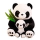 thumbnail image 2 of Mamá E Hijo Panda Peluches Regalos Del Día De San Valentín Para El Novio Para El Hogar Del Coche 25 Cm, 2 of 5