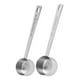 thumbnail image 1 of Juego de cucharas medidoras para café: 1 cucharada (15 ml) y 2 cucharadas (30 ml) - Cuchara medidora de café de acero inoxidable - Paquete de 2, 1 of 5