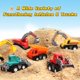 thumbnail image 2 of Coches de juguete de construcción Fajiabao para niños de 3 a 5 años, regalo para el aula, 2 of 9