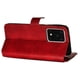 thumbnail image 3 of Funda Billetera para Samsung Galaxy S20 Ultra con Porta Tarjetas y Soporte Ajustable Rojo, 3 of 6
