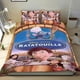 thumbnail image 1 of Ratatouille Conjunto de sábanas temático, trío de piezas, cómodo y amigable con la piel, diseño único, regalo de decoración para el hogar para familiares, amigos y fans,135cm *200cm, 1 of 6