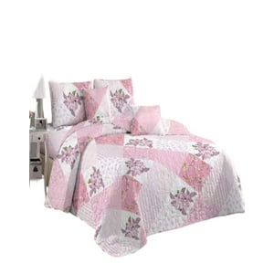 Genérico - Quilt 2 Plazas Diseño - Cubrecama Primavera Verano B3
