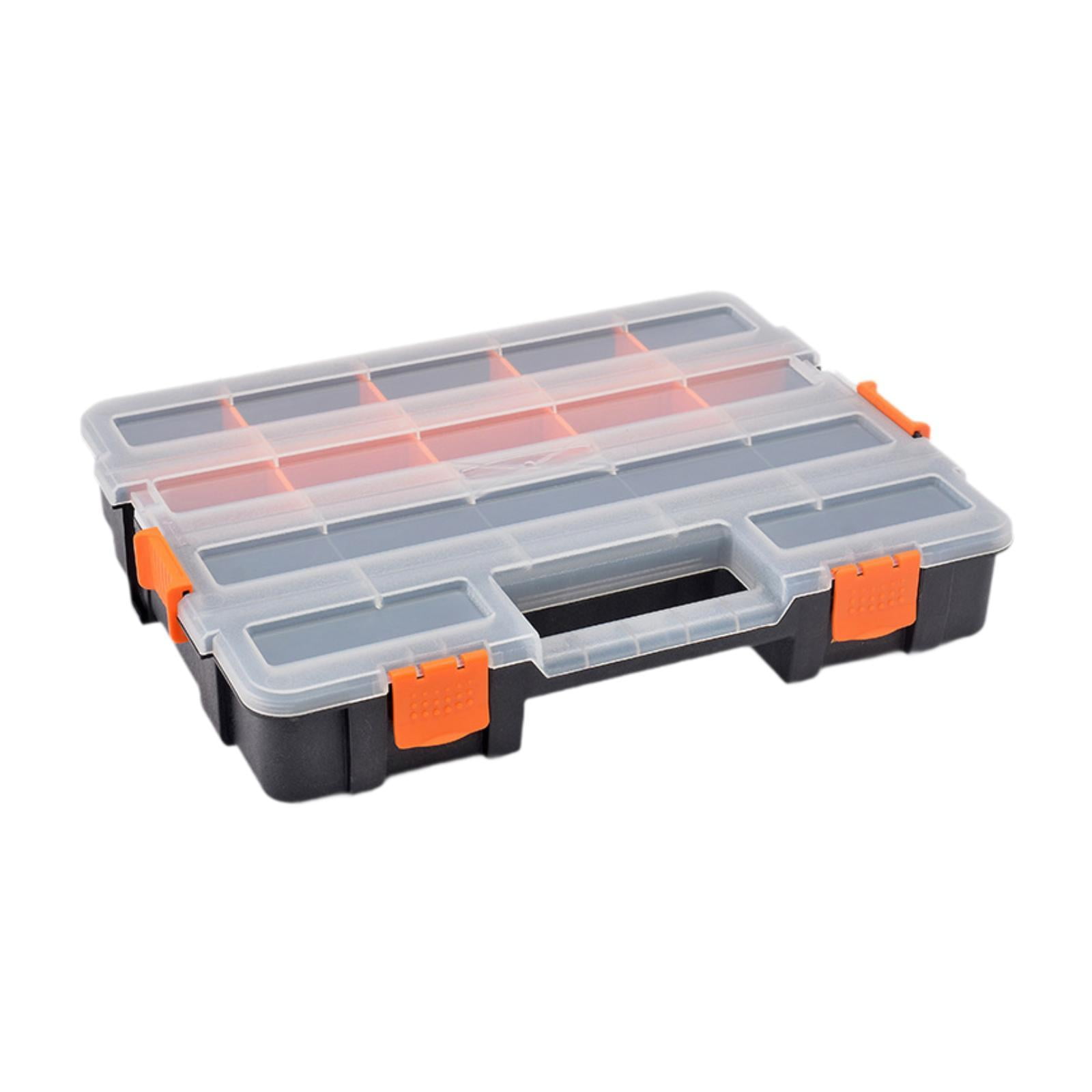 Ioensy - Caja Organizadora De Herramientas Para Manualidades, Con Tornillos Y Tuercas, 37,5 X 29 X 6,7 Cm