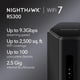 thumbnail image 2 of Enrutador NETGEAR Nighthawk Tribanda WiFi 7 RS300 de 9,3 Gbps, 2 of 8