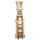 thumbnail image 4 of Cat Tower Armarkat X8303, madera auténtica, color beige, 84 cm de altura, para gatos, 4 of 9