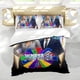 thumbnail image 5 of Rueda de la Fortuna Conjunto de sábanas temático, trío de piezas, cómodo y amigable con la piel, diseño único, regalo de decoración para el hogar para familiares, amigos y fans,135cm *200cm, 5 of 6