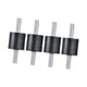 thumbnail image 2 of 4 Piezas Soporte de Goma Amortiguador Soportes Aisladores de Vibración de Goma Soporte de Aislador de Vibración Cilíndrico de Goma para Coche M6, 2 of 5