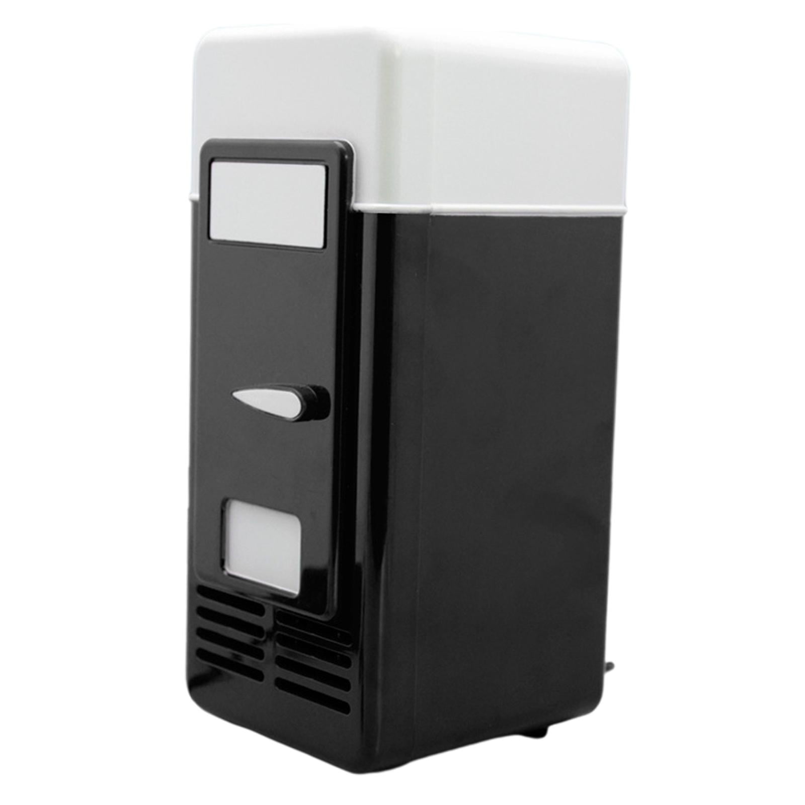 Bothyi - Usb Mini Coche Refrigerador Calentador Barra Portátil Para 1 Lata Escritorio Dormitorio Negro