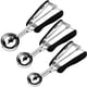 thumbnail image 1 of Juego de cucharas para galletas HOMURE H 1/2/3 cucharadas de acero inoxidable 18/8, 1 of 6