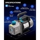 thumbnail image 2 of Bomba de vacío Orion Motor Tech 3.5 CFM 1/4 HP HVAC, 2 of 3