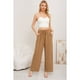 thumbnail image 3 of Pantalon Palazzo Algodon Mujer Tipo Lino Bota Ancha 3002, 3 of 3