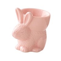 Magideal - Copa De Huevo Bunny Huevo Almuerzo Almuerzo Decoración Del Hogar Arnés De Comedor De La Cocina Para El Titular De La Exposición De Huevos Duros Cocina Rosa