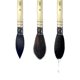 thumbnail image 3 of Set de 3 pinceles XDT Art Supplies #8 #10 #12 de pelo de cabra, 3 of 6