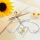 thumbnail image 3 of Pulsera Brazalete Plata 925 Girasol Doble Corazon Mujer plateado Talla única, 3 of 5