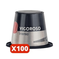 Café Caribe - Vigoroso Intenso - 100 Cápsulas De Café Compatibles Con Nespresso®