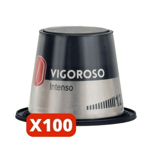 Café Caribe - Vigoroso Intenso - 100 Cápsulas De Café Compatibles Con Nespresso®