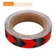 thumbnail image 2 of Cinta Reflectante Uxcell, 1 Rollo 30 pies x 1 pulgada Cinta Adhesiva de Seguridad de Alta Visibilidad Reflector, Flecha Roja Negra, 2 of 6