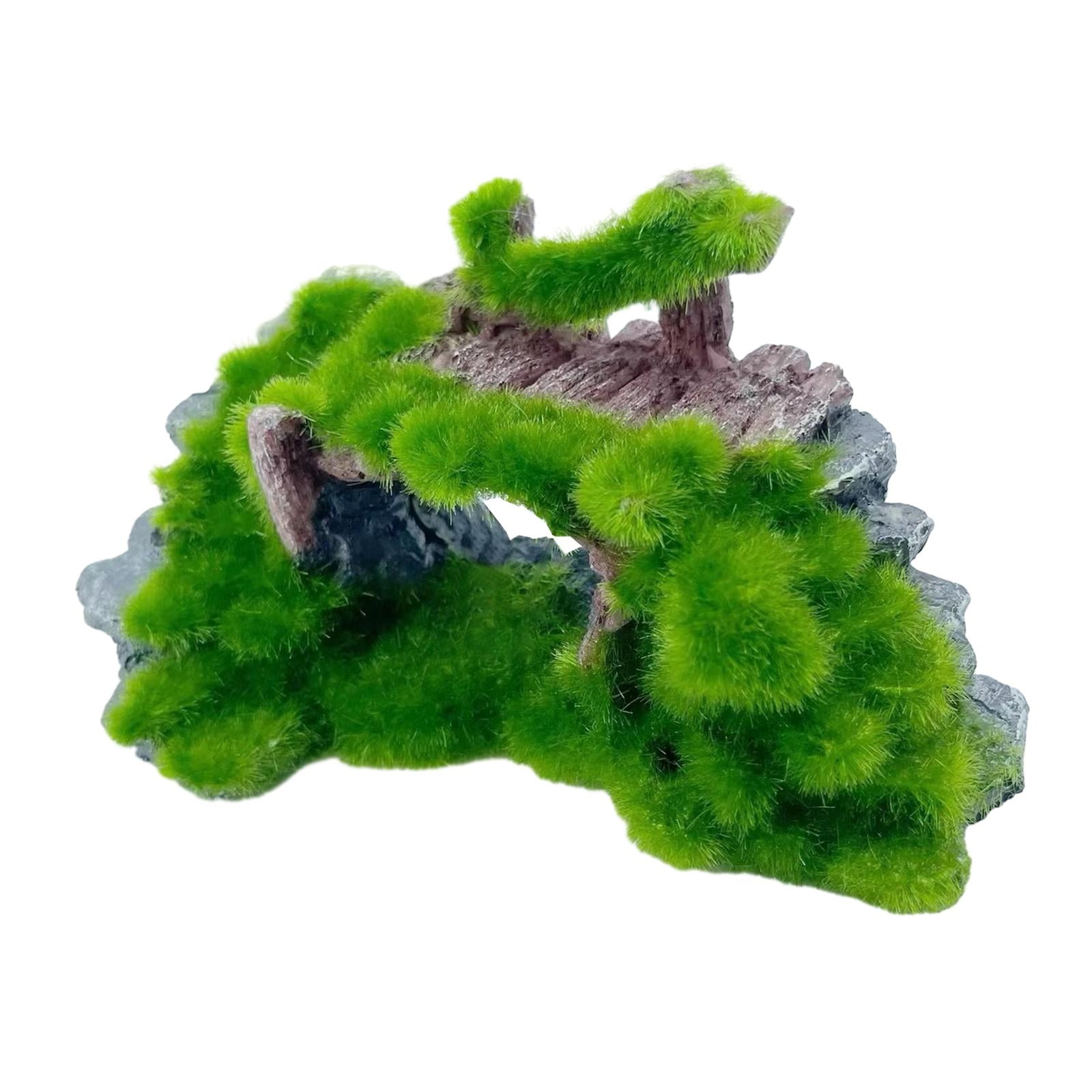 Adorno De Paisaje Para Pecera, Piedra Con Vista A La Montaña Para Acuario, Puente De Decoración