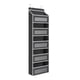 thumbnail image 2 of Organizador Sobre La Puerta Almacenamiento 5 Bolsillos De Gran Capacidad Para Juguetes Artículos De Tocador Negro, 2 of 3
