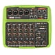 thumbnail image 1 of Consola Mixer Con Interfaz USB NVK I08BT Verde - PB-F2, 1 of 3