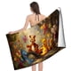 thumbnail image 4 of Winnie the Pooh Toalla de playa de secado rápido con diseño temático, regalo para mujeres y niñas, ideal para cumpleaños, fans, amantes de la música, uso en la playa o al aire libre, 78 × 160 cm, 4 of 6