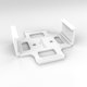 thumbnail image 1 of Soporte de pared FRStoreUS para Home Assistant Green, blanco, 1 of 5