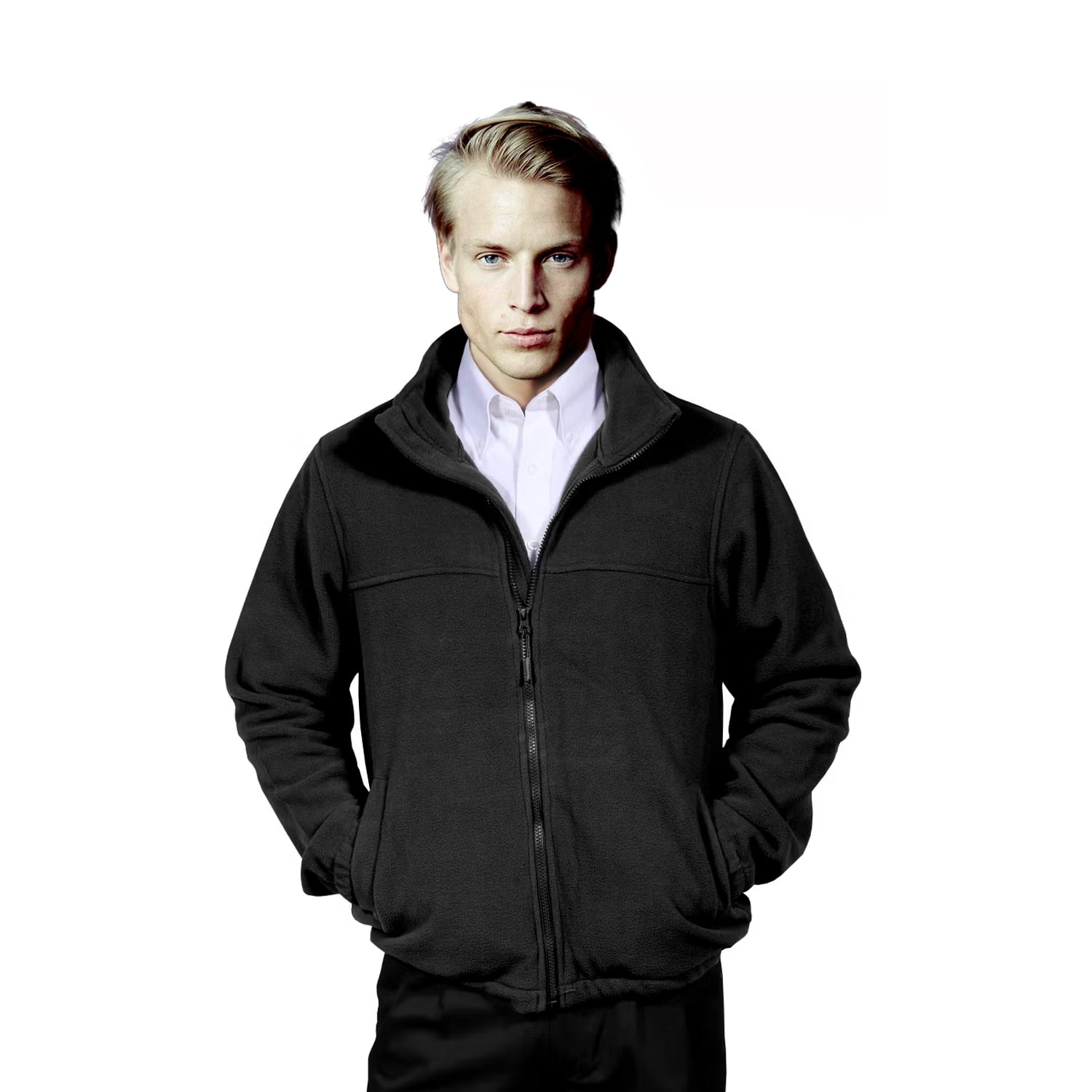 Mediaplayer - Micropolar Hombre Negro Talla Xxl