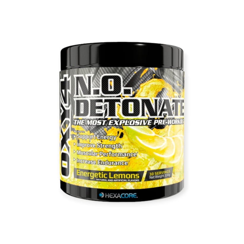 Hexacore - Pre- Entreno Oxy 4 N.o Detonate 330gr Lemonade -