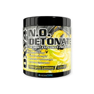 Hexacore - Pre- Entreno Oxy 4 N.O Detonate 330Gr Lemonade -