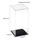 thumbnail image 2 of Caja de exhibición de acrílico Uxcell Caja de protección a prueba de polvo Cubo Coleccionables 3.9x3.9x9.8 pulgadas, 2 of 7