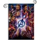 thumbnail image 1 of Los Vengadores-bandera de jardín temática. Regalo perfecto para fans, amigos y familiares, ideal para actividades al aire libre y decoración de fiestas.28CM*45CM, 1 of 6