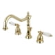 thumbnail image 1 of Grifo de baño Kingston Brass KS1992WLL de 8 a 16 pulgadas, instalación extendida, 1 of 6