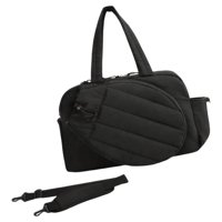 Ioensy - Bolsa De Tenis De 35 L, Ligera, Espaciosa, Portátil, Para Fin De Semana, Color Negro