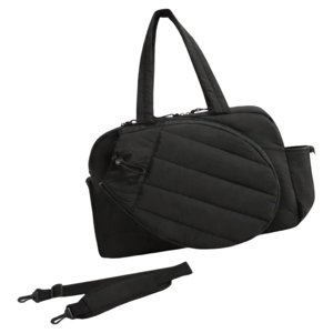Ioensy - Bolsa De Tenis De 35 L, Ligera, Espaciosa, Portátil, Para Fin De Semana, Color Negro