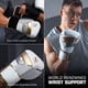thumbnail image 4 of Guantes de boxeo Hayabusa 406 g Blanco/Oro T3, 4 of 6