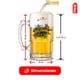 thumbnail image 2 of Shoperos Transparentes 17oz (vasos) Chopero, 2 of 11