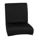 thumbnail image 3 of Estiramiento corto extraíble comedor taburete silla cubierta funda negro, 3 of 3