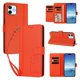 thumbnail image 2 of Funda Cartera Trébol para iPhone 12/12 Pro con Ranuras Tarjetas y Carga Inalámbrica Naranja, 2 of 6