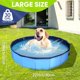 thumbnail image 2 of Piscina plegable para perros PUPTILY con tablero de polipropileno de alta resistencia de 80 x 20 cm, 2 of 7